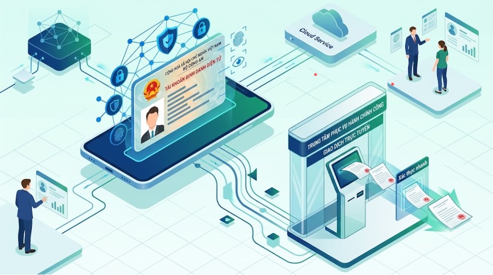 🚀 KHÔNG CẦN MANG GIẤY TỜ BẢN GIẤY KHI ĐÃ TÍCH HỢP TRÊN ỨNG DỤNG ĐỊNH DANH QUỐC GIA!